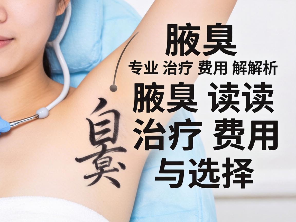 腋臭治疗费用解析，专业解读腋臭治疗费用与选择