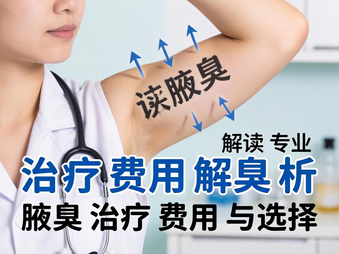 腋臭治疗费用解析，专业解读腋臭治疗费用与选择