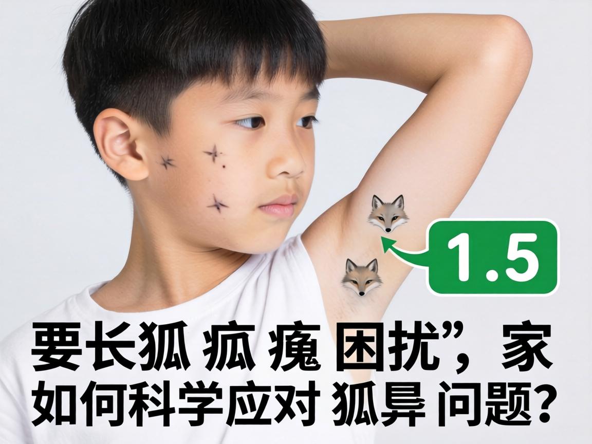面对15岁狐臭困扰，家长如何科学应对狐臭问题？
