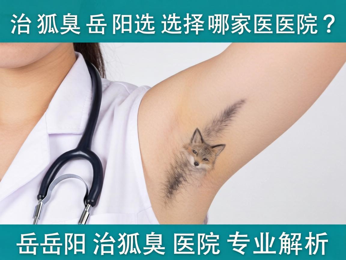 治狐臭岳阳选择哪家医院？岳阳治狐臭医院专业解析