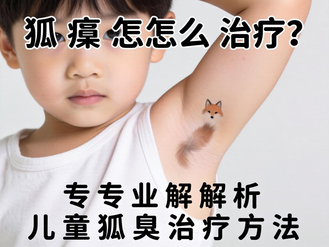 小孩子狐臭怎么治疗？专业解析儿童狐臭治疗方法