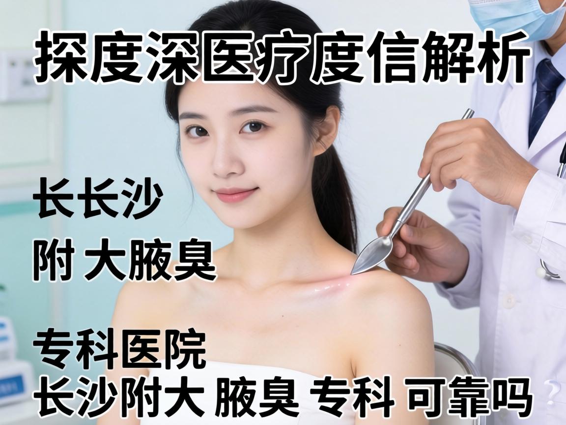 深度解析长沙附大腋臭专科医院，长沙附大腋臭专科可靠吗？