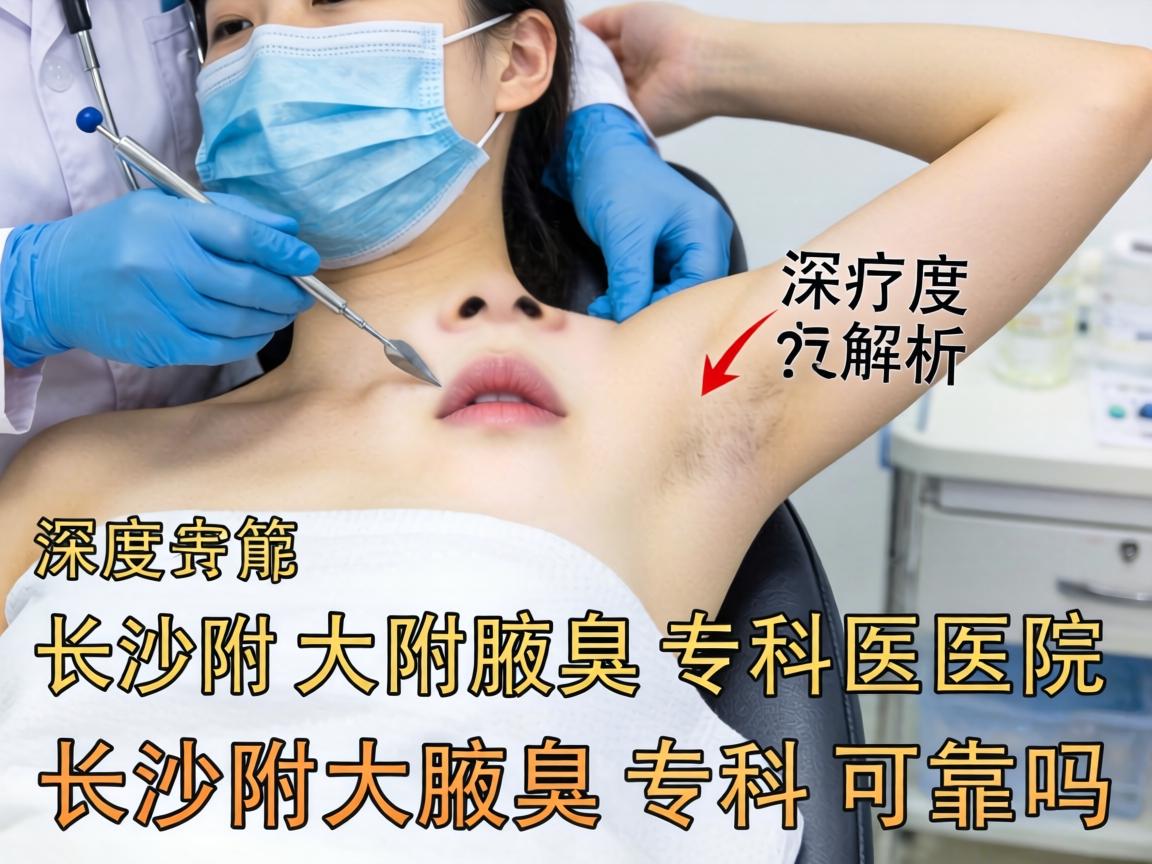 深度解析长沙附大腋臭专科医院，长沙附大腋臭专科可靠吗？