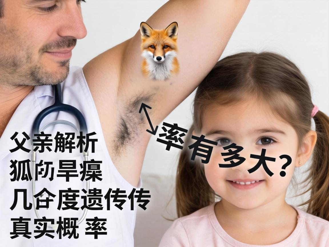 父亲狐臭遗传女儿几率有多大？解析狐臭遗传的真实概率