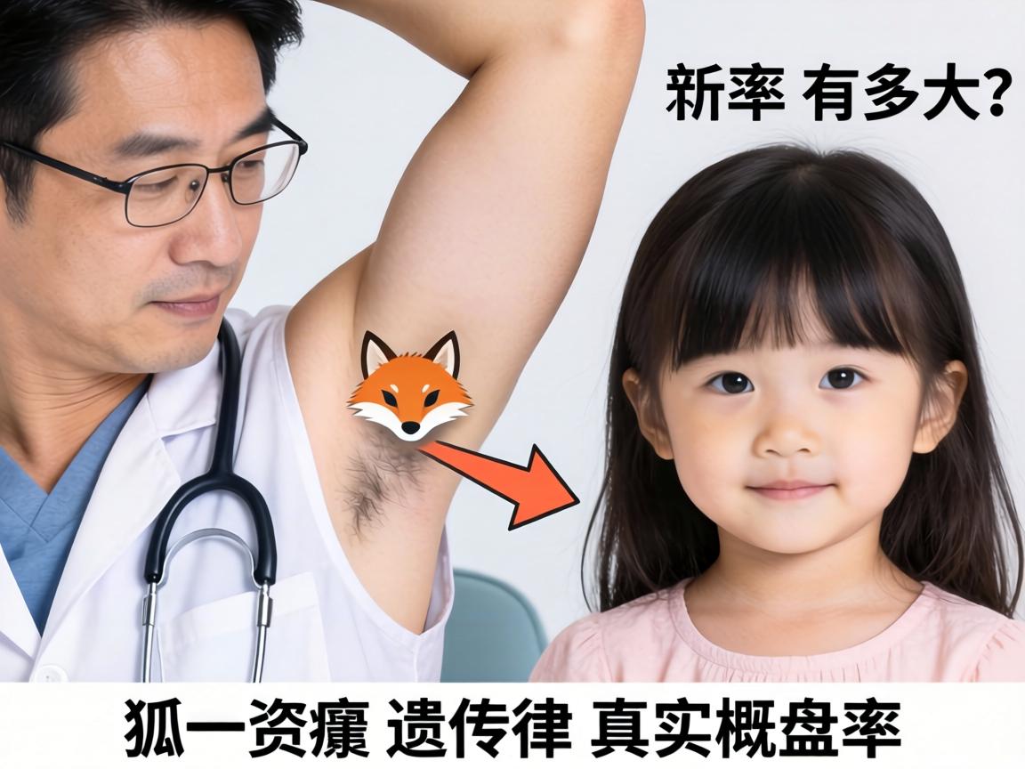 父亲狐臭遗传女儿几率有多大？解析狐臭遗传的真实概率