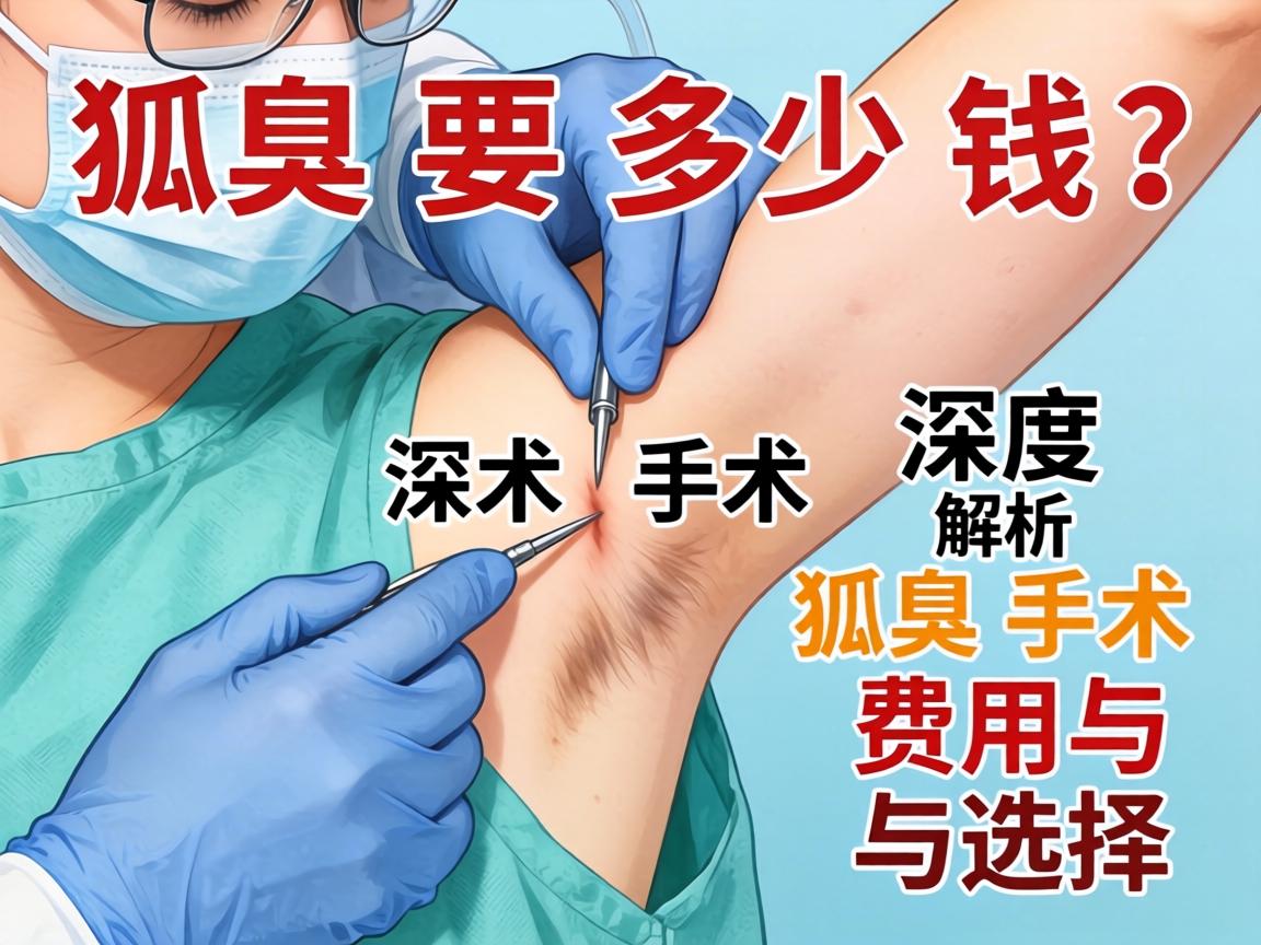 狐臭手术要多少钱？深度解析狐臭手术费用与选择