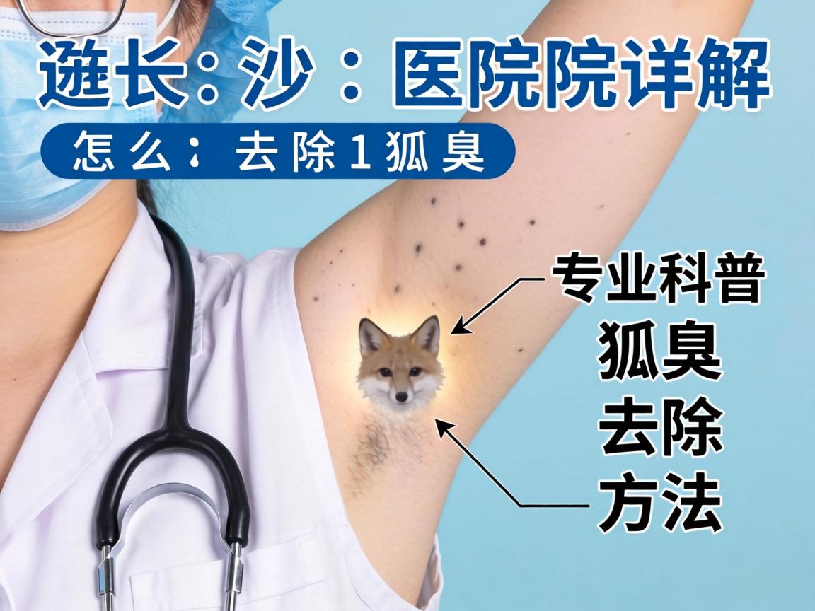 长沙医院详解怎么去除狐臭 专业科普狐臭去除方法