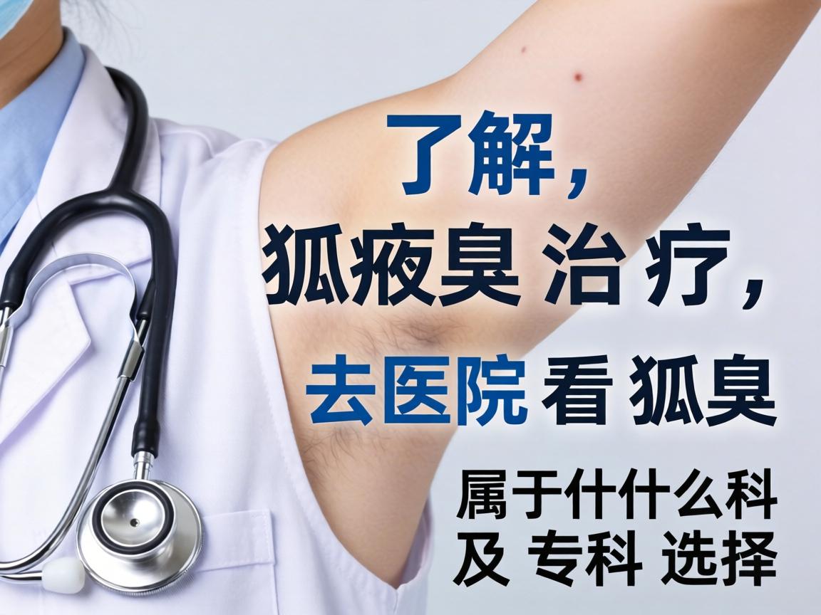 了解狐臭治疗，去医院看狐臭属于什么科及专科选择