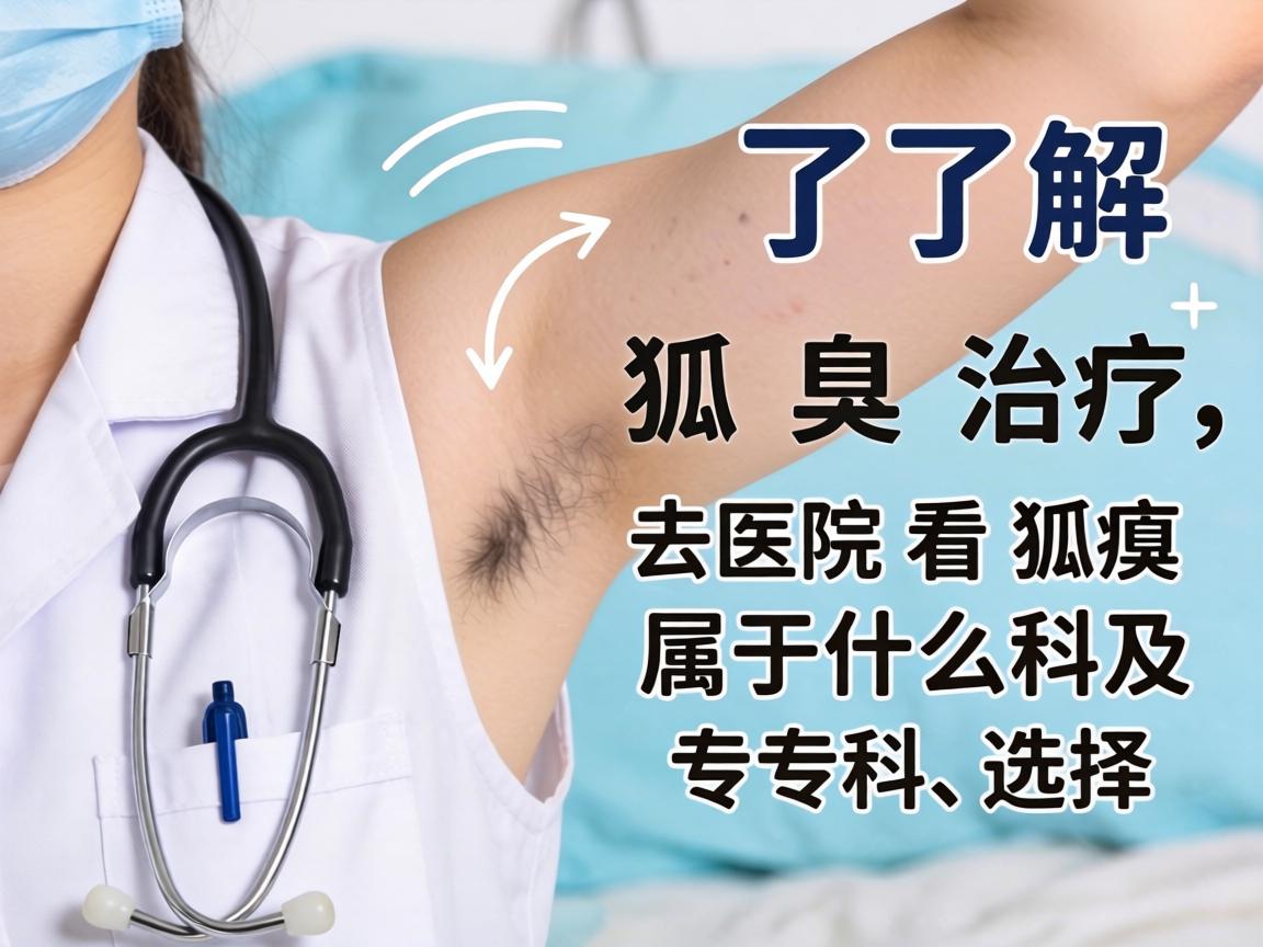 了解狐臭治疗，去医院看狐臭属于什么科及专科选择