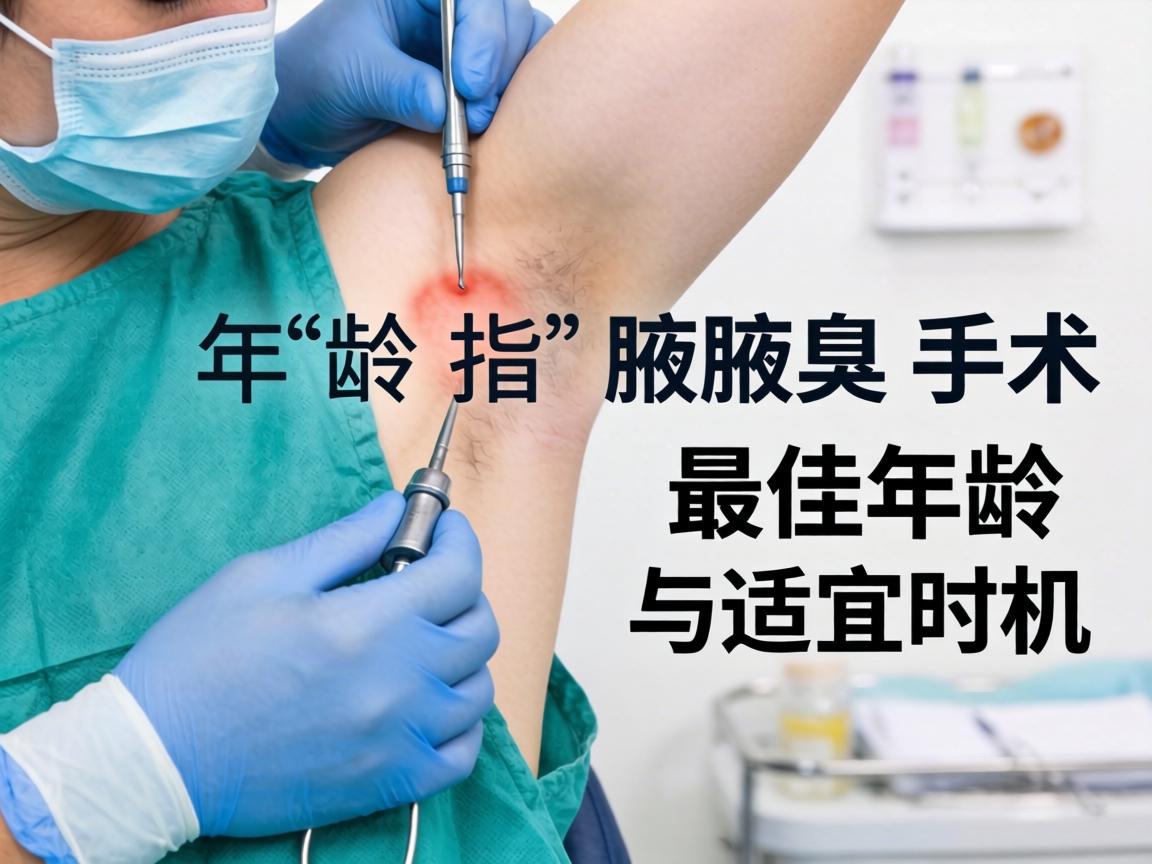 腋臭手术年龄指南，解析腋臭手术最佳年龄与适宜时机