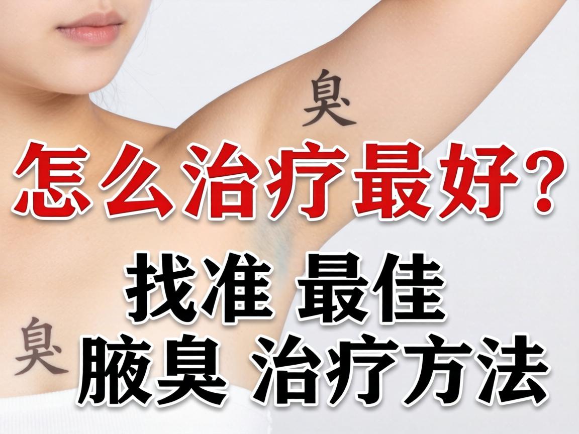 腋臭怎么治疗最好？找准最佳腋臭治疗方法