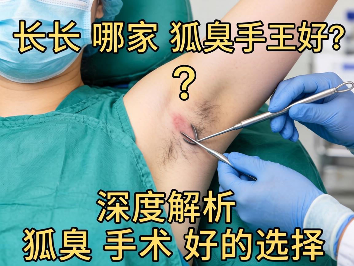 长沙哪家狐臭手术好？深度解析狐臭手术好的选择