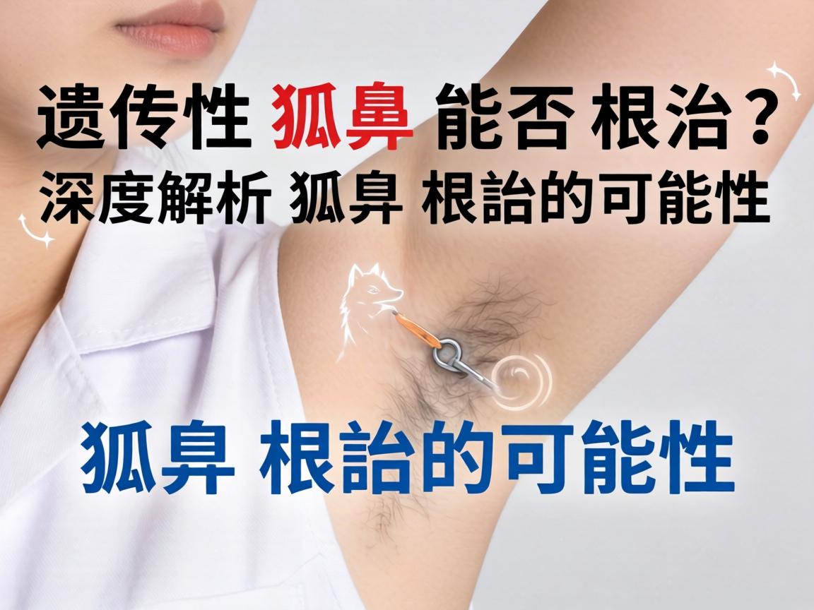遗传性狐臭能否根治？深度解析狐臭根治的可能性