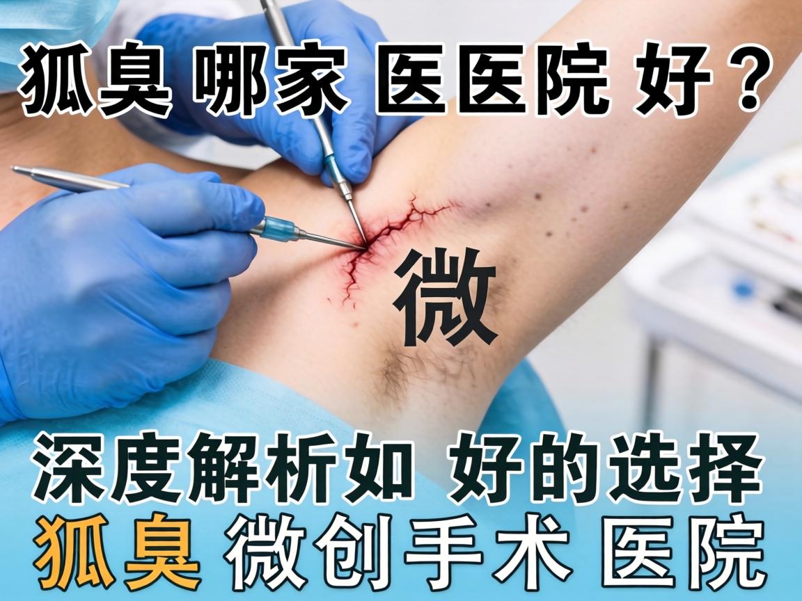 狐臭微创手术哪家医院好？深度解析如何选择好的狐臭微创手术医院