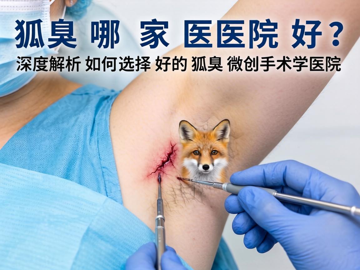 狐臭微创手术哪家医院好？深度解析如何选择好的狐臭微创手术医院