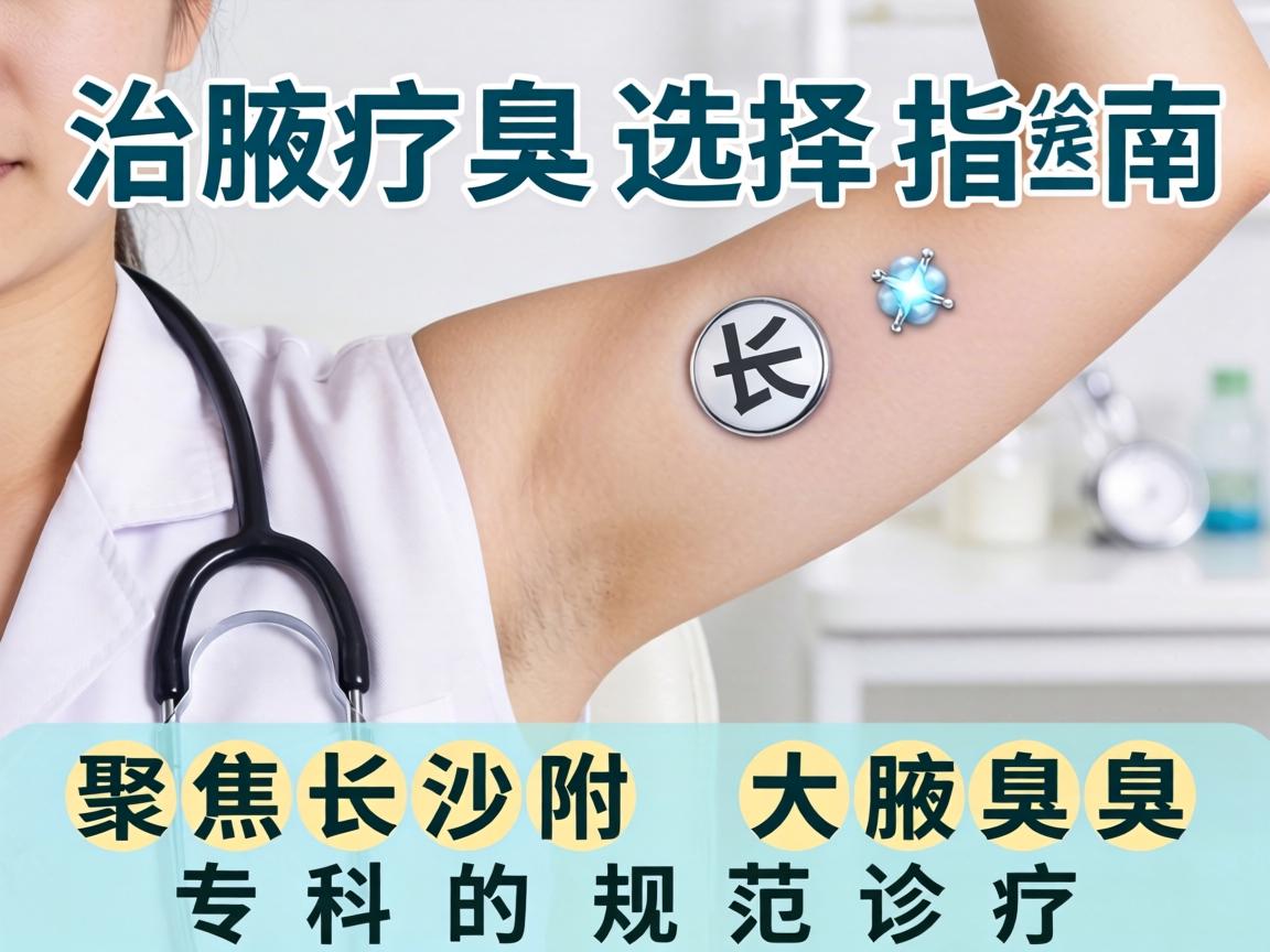 腋臭治疗选择指南，聚焦长沙附大腋臭专科的规范诊疗
