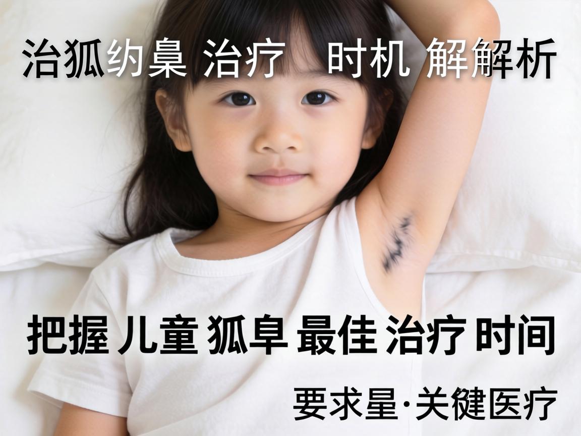 儿童狐臭治疗时机解析，把握儿童狐臭最佳治疗时间
