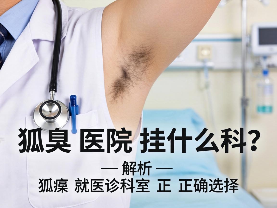 狐臭医院挂什么科？解析狐臭就诊科室的正确选择