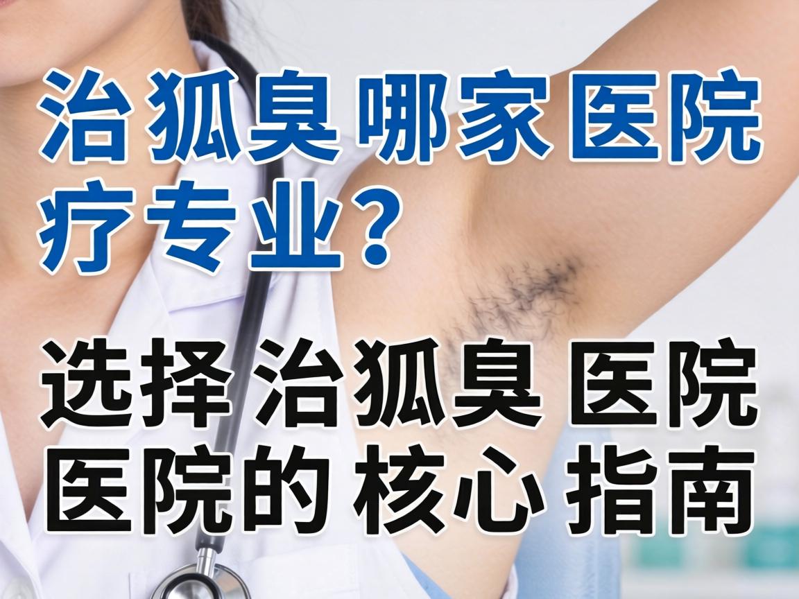 治狐臭哪家医院专业？选择治狐臭医院的核心指南