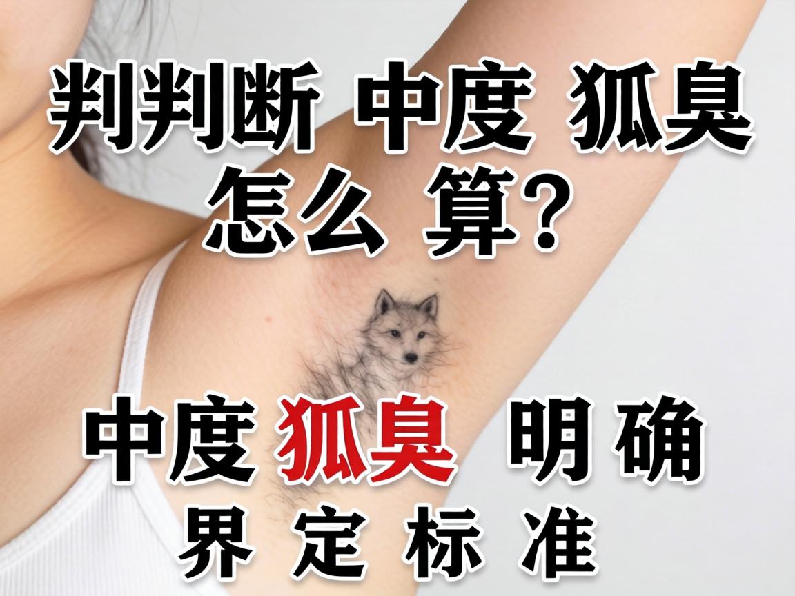 判断中度狐臭怎么算？中度狐臭的明确界定标准