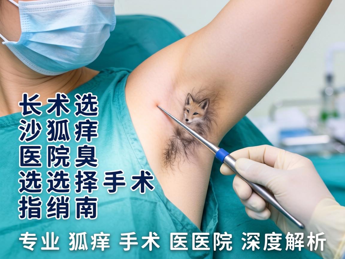长沙狐臭手术医院选择指南，专业狐臭手术医院深度解析