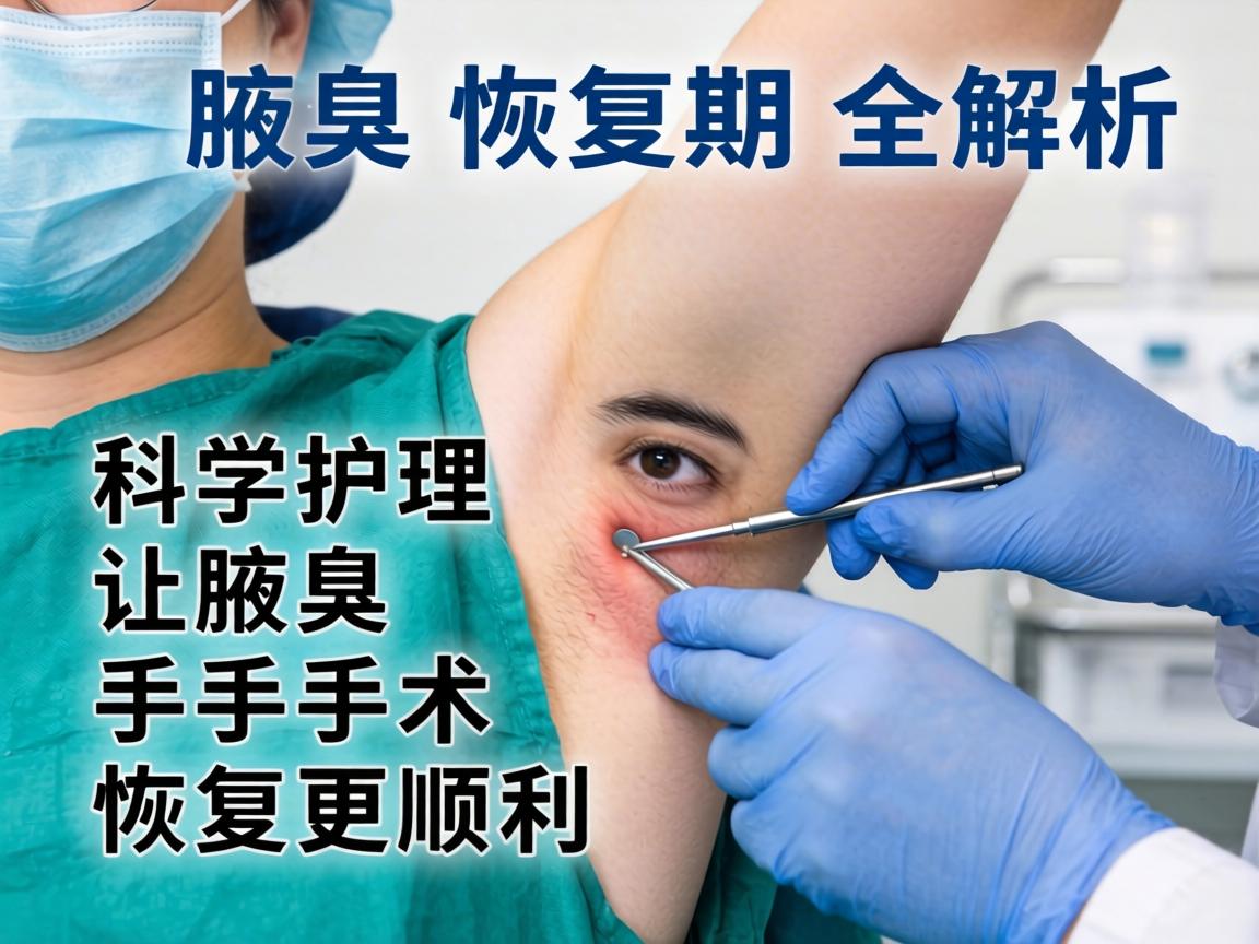 腋臭手术恢复期全解析，科学护理让腋臭手术恢复更顺利