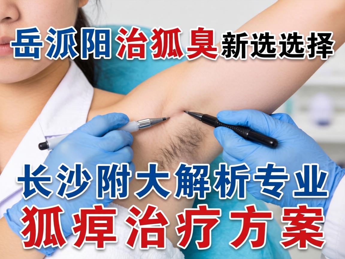 岳阳治狐臭新选择，长沙附大解析专业狐臭治疗方案