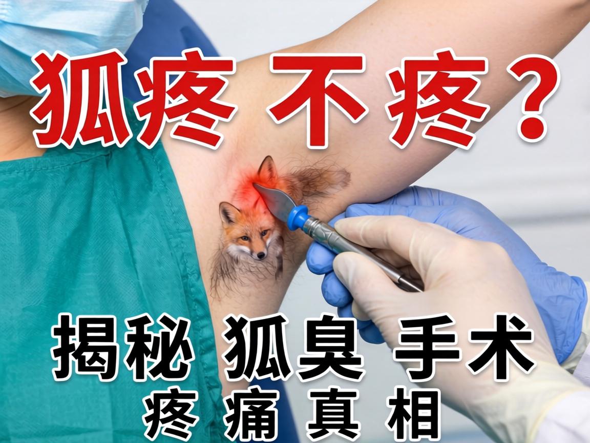 狐臭手术疼不疼？揭秘狐臭手术疼痛真相