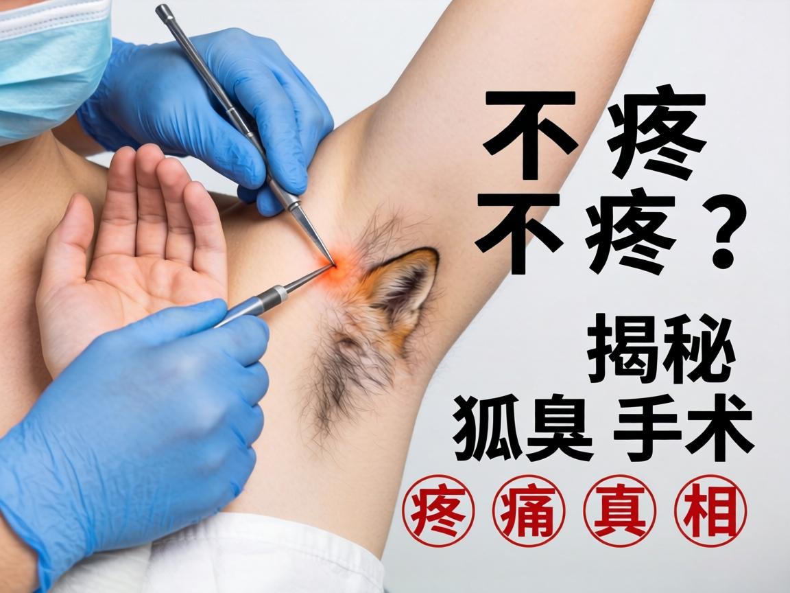 狐臭手术疼不疼？揭秘狐臭手术疼痛真相