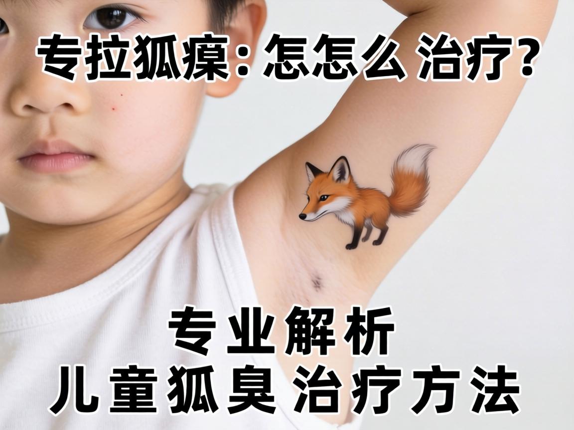 小孩子狐臭怎么治疗？专业解析儿童狐臭治疗方法