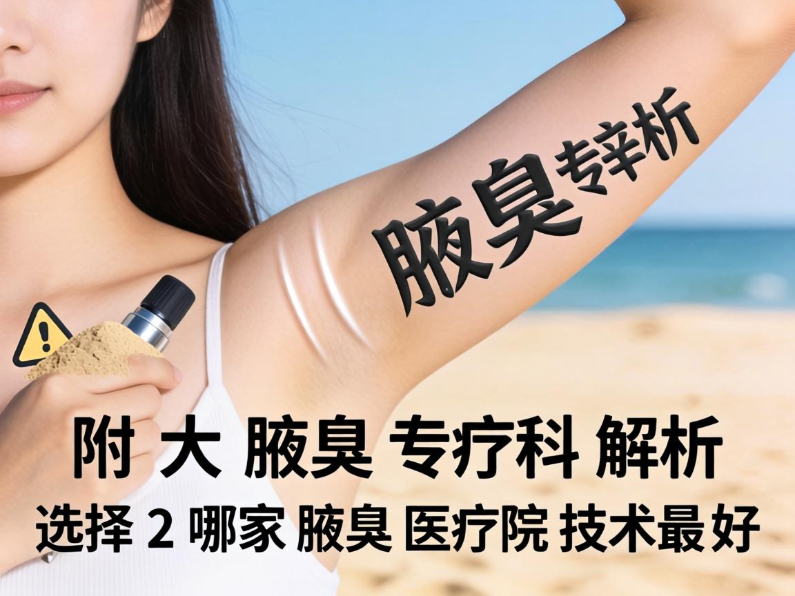 长沙附大腋臭专科解析，选择哪家腋臭医院技术最好？