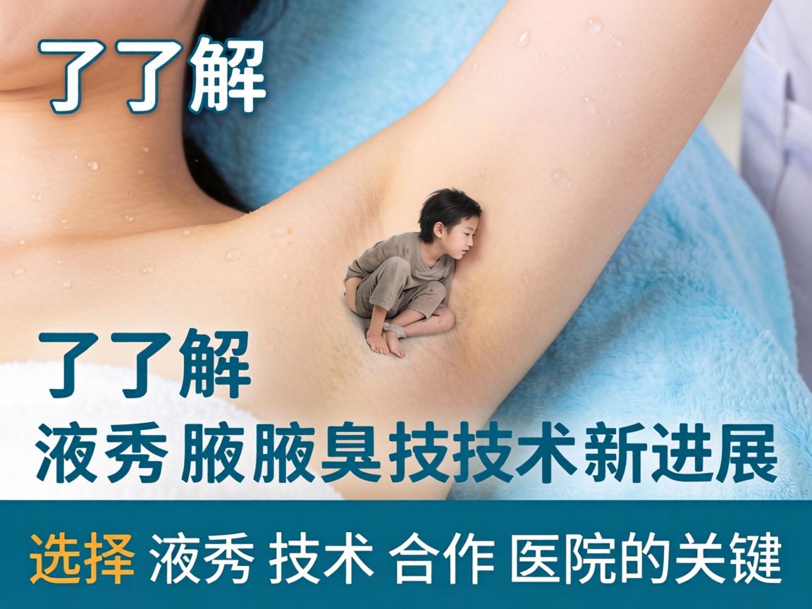 了解液秀腋臭技术新进展，选择液秀技术合作医院的关键