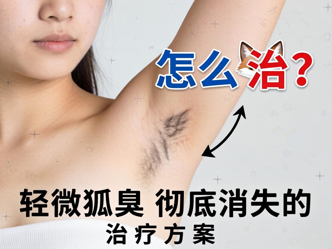 轻微狐臭怎么治？轻微狐臭彻底消失的治疗方案