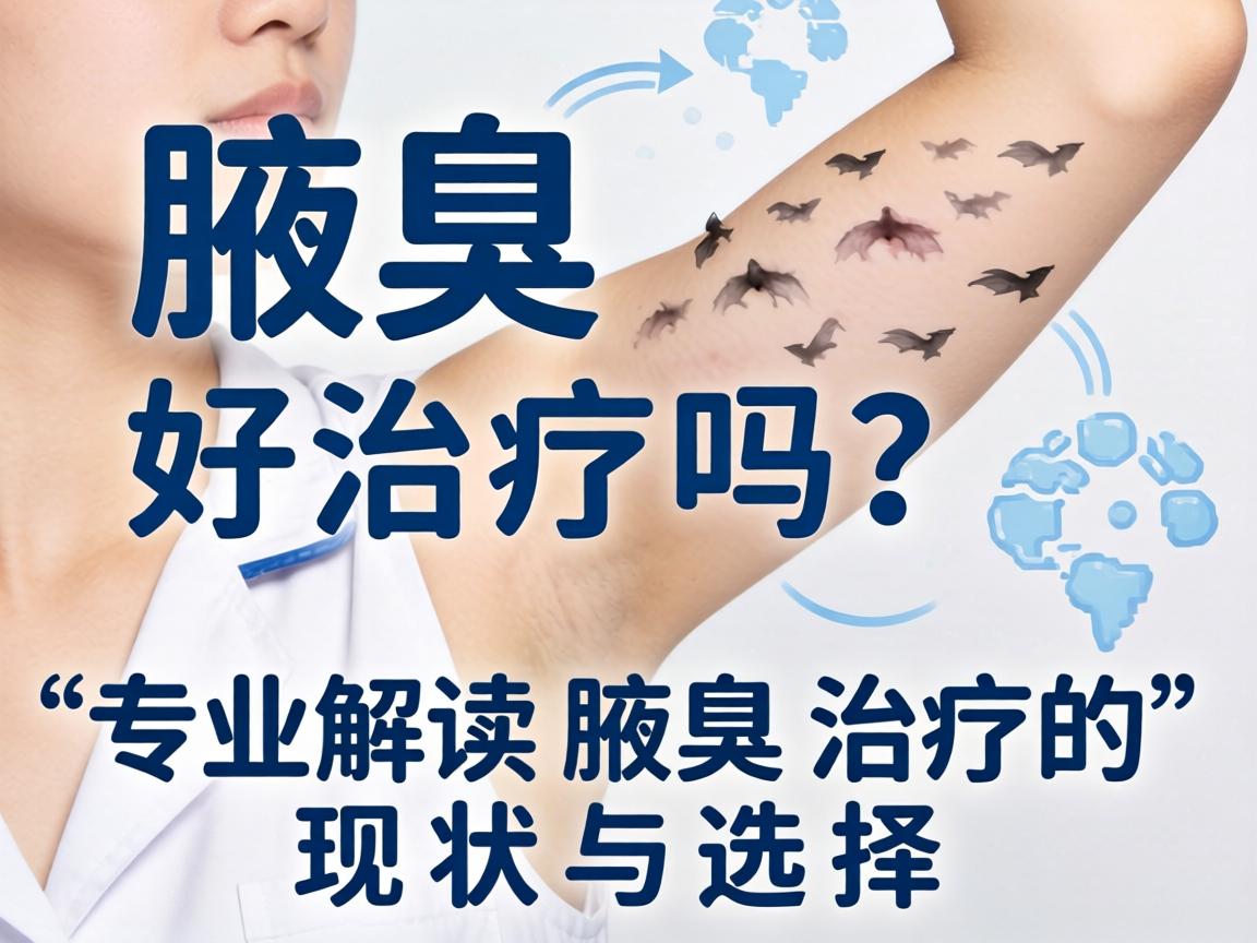 腋臭好治疗吗？专业解读腋臭治疗的现状与选择