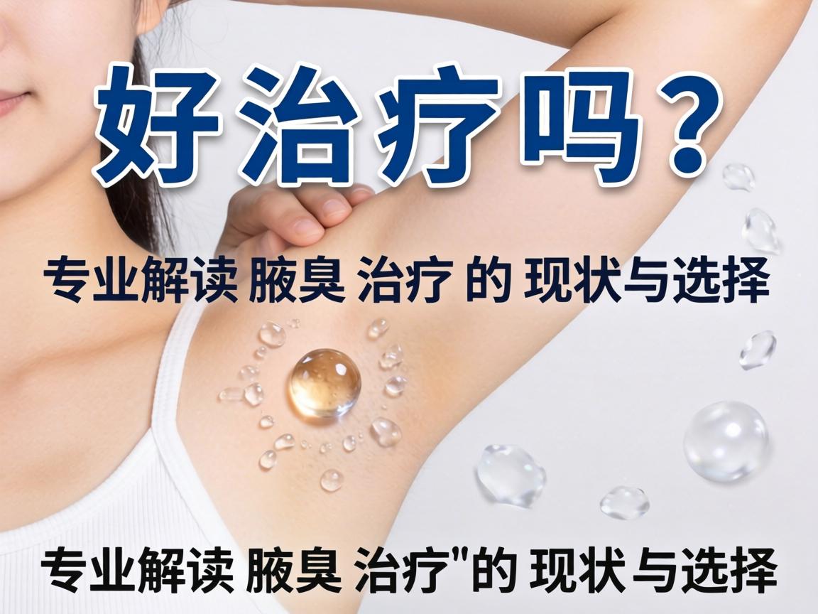 腋臭好治疗吗？专业解读腋臭治疗的现状与选择