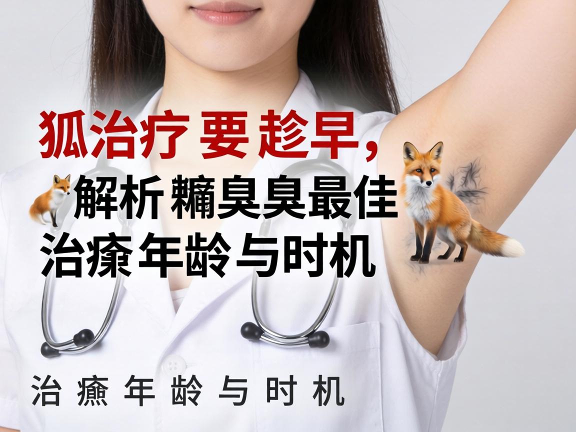 狐臭治疗要趁早，解析狐臭最佳治疗年龄与时机