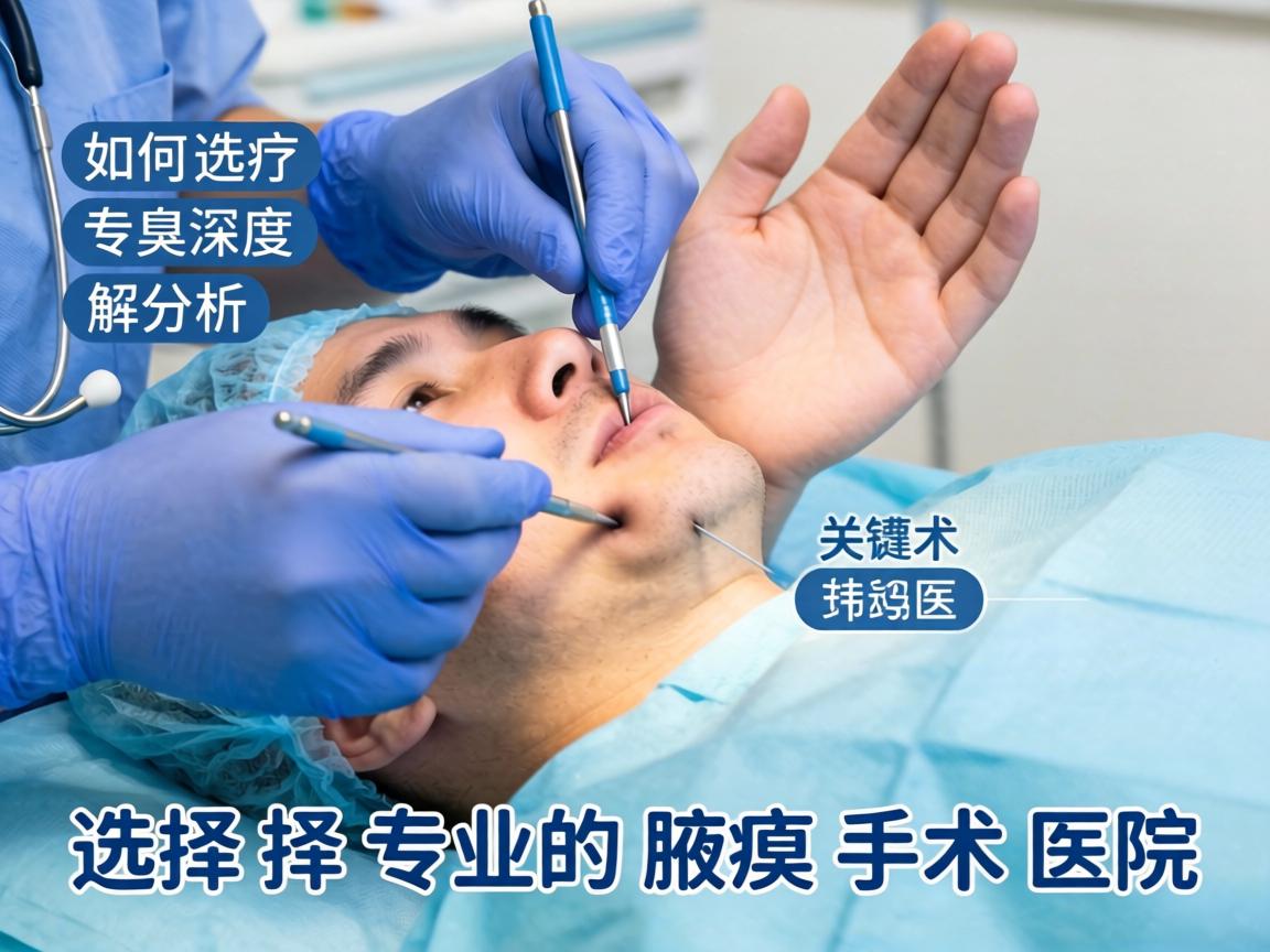 腋臭手术医院深度解析，如何选择专业的腋臭手术医院