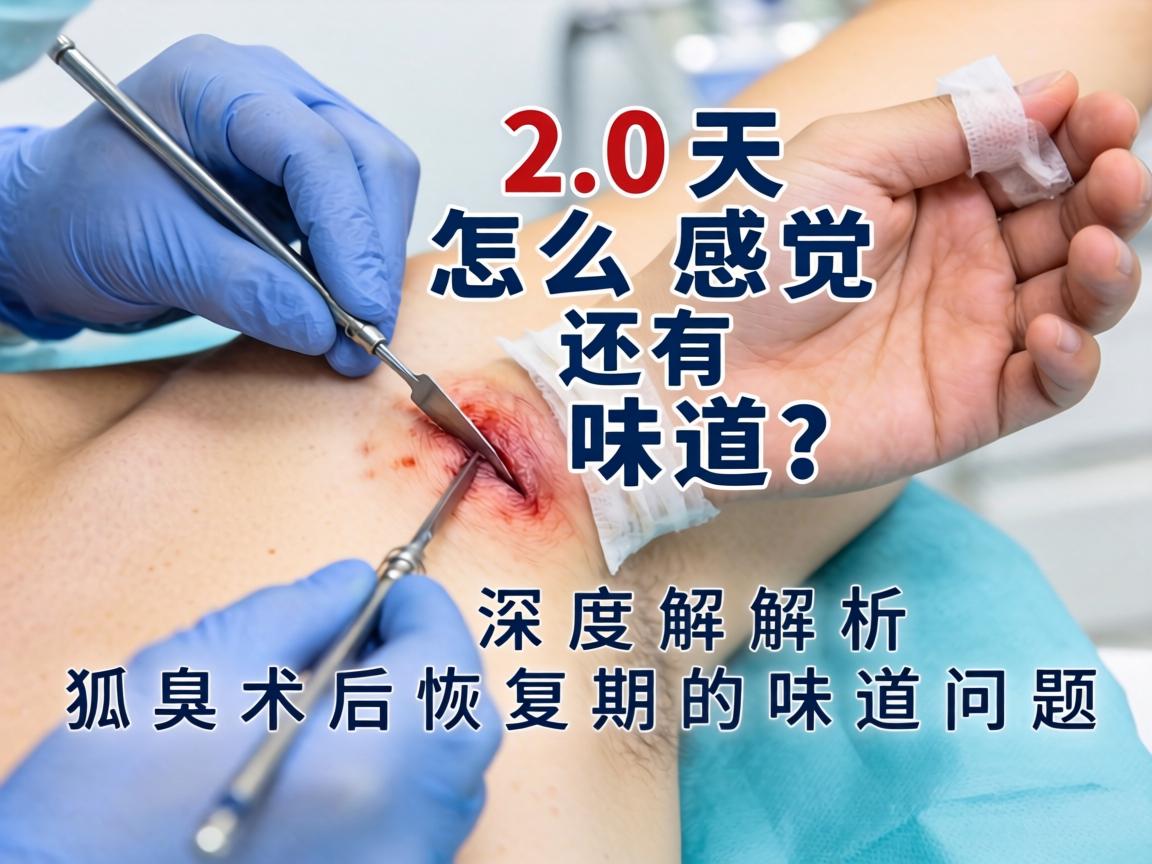 狐臭手术后20天怎么感觉还有味道？深度解析狐臭术后恢复期的味道问题