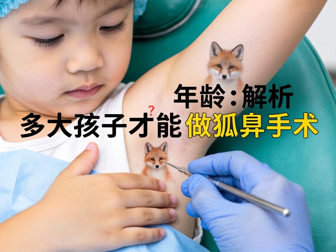 孩子狐臭手术年龄解析，多大孩子才能做狐臭手术？