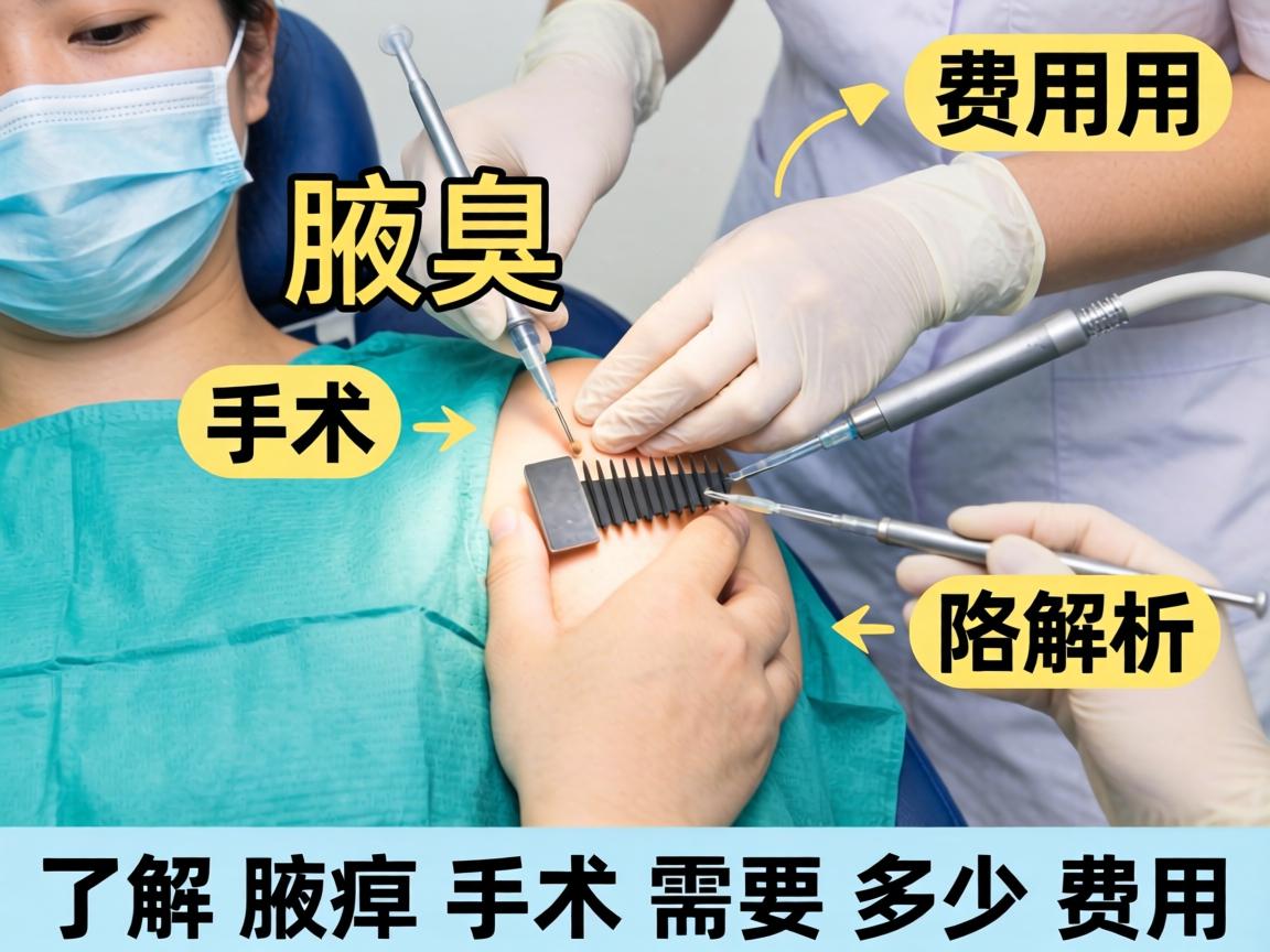 腋臭手术费用解析，了解腋臭手术需要多少费用