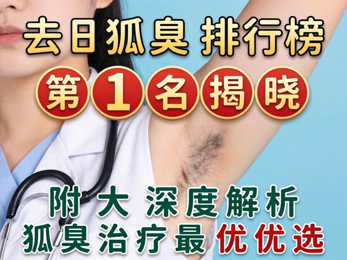 去狐臭排行榜第一名揭晓，附大深度解析狐臭治疗最优选