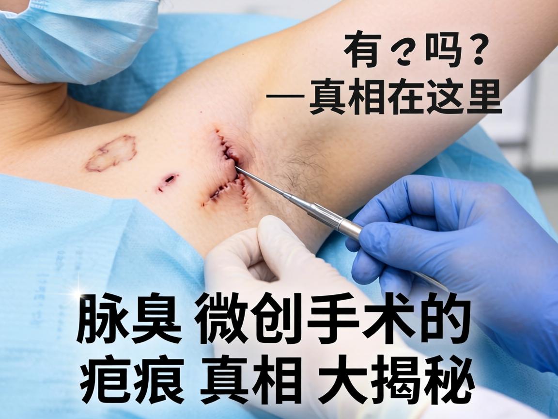 腋臭微创手术有疤吗？真相在这里—腋臭微创手术的疤痕真相大揭秘