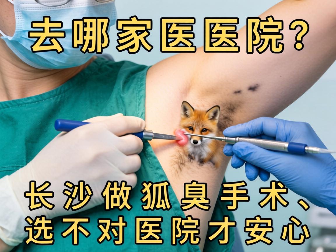 狐臭手术去哪家医院？长沙做狐臭手术，选对医院才安心