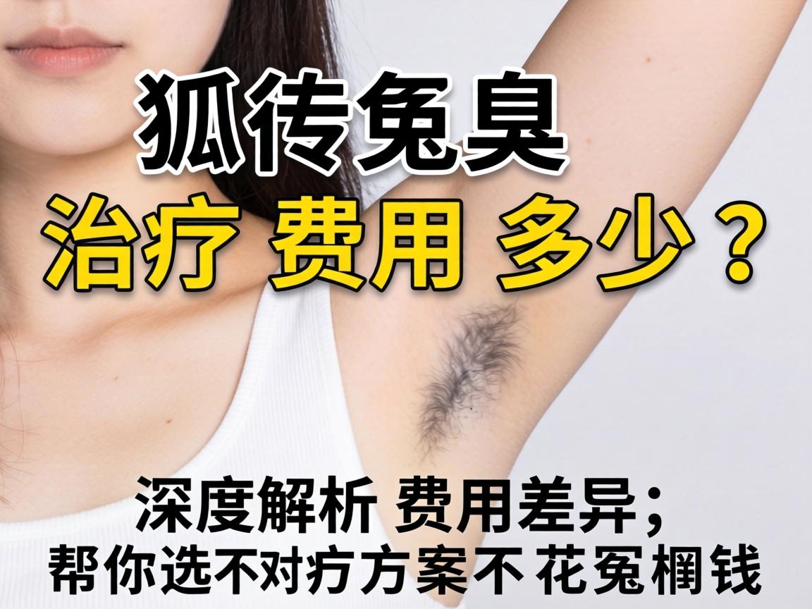狐臭治疗费用多少？深度解析费用差异，帮你选对方案不花冤枉钱
