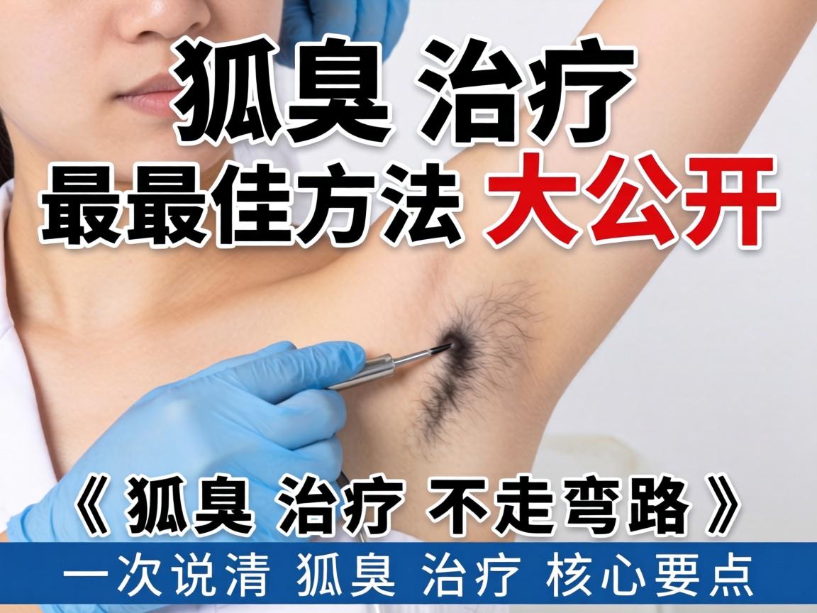狐臭治疗最佳方法大公开，狐臭治疗不走弯路，一次说清狐臭治疗核心要点