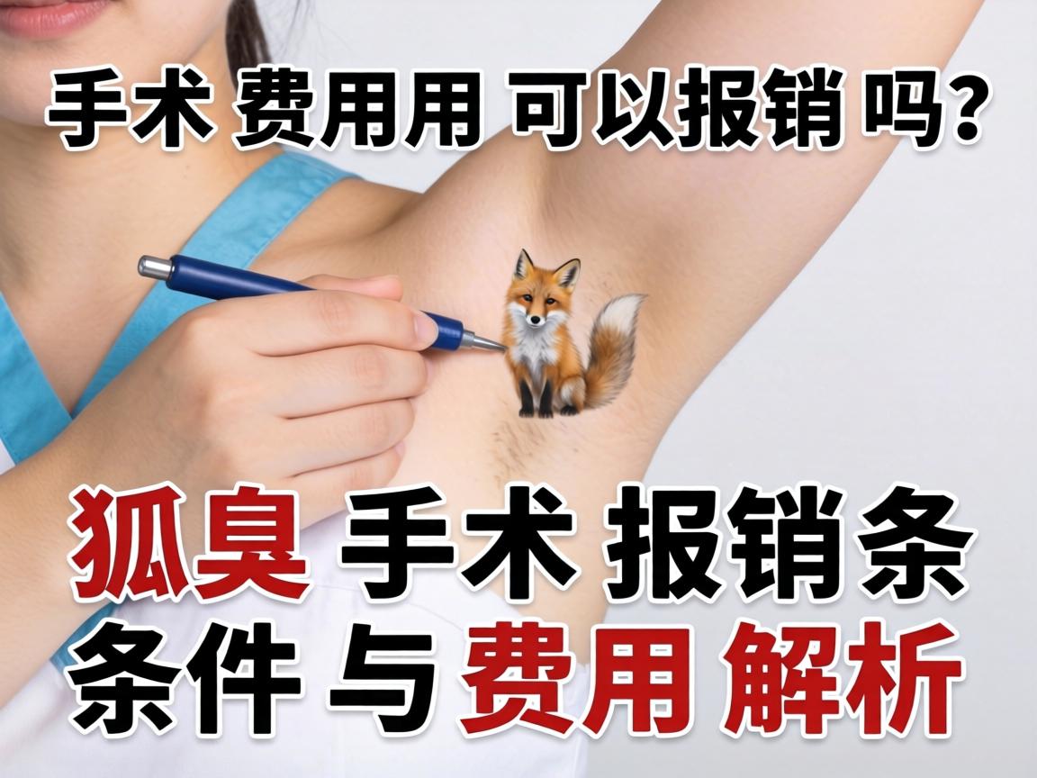 狐臭手术费用可以报销吗？狐臭手术报销条件与费用解析