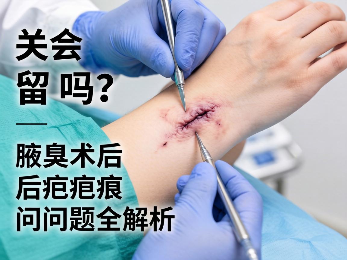 腋臭手术会留疤吗？腋臭术后疤痕问题全解析