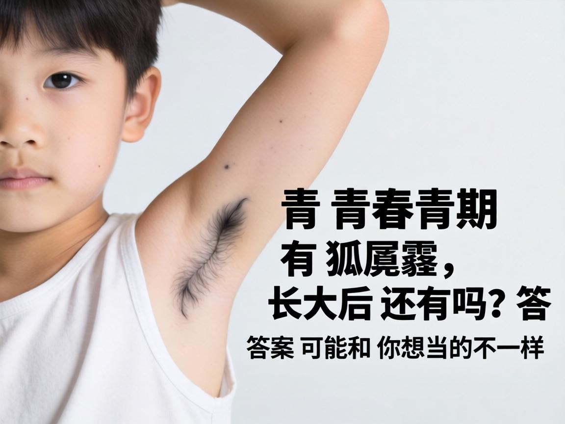 小孩青春期有狐臭，长大后还有吗？答案可能和你想的不一样