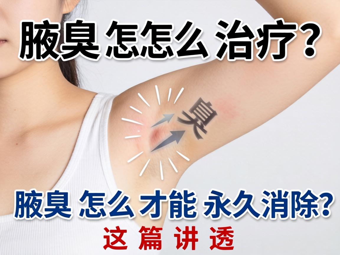 腋臭怎么治疗？腋臭怎么才能永久消除？这篇讲透