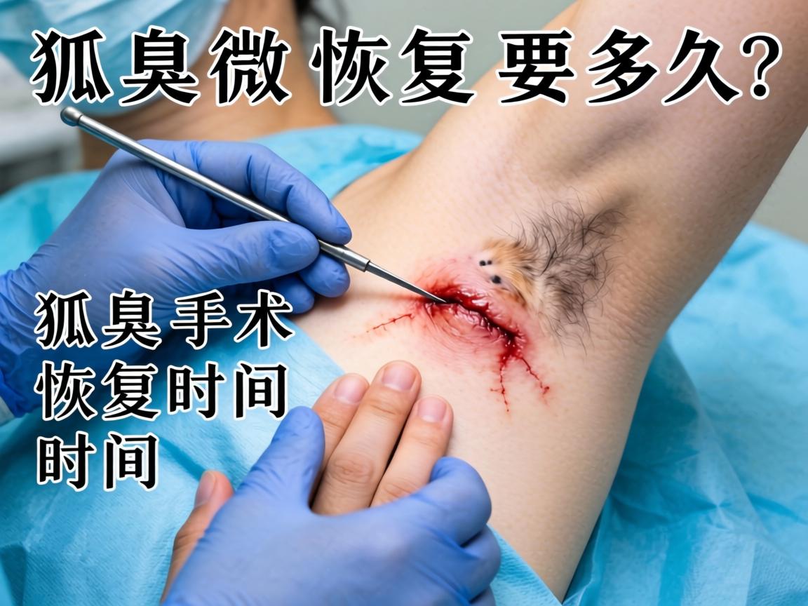 狐臭微创手术恢复要多久？详解狐臭手术恢复时间